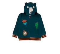 Tuc Tuc Sudadera Felpa con Capucha de niño Color Verde colección treking Time