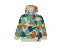 Tuc Tuc Sudadera Felpa con Capucha de niño Color Verde colección treking Time