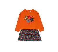Tuc Tuc Vestido Felpa de niña Color Naranja colección treking Time