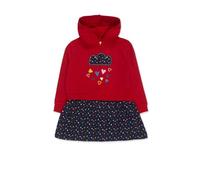 Tuc Tuc Vestido Felpa y Punto de niña Color Rojo colección Road to Adventure