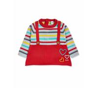 Tuc Tuc Vestido Tricot de niña Color Rojo colección p'tit Zoo