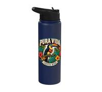 Tucán Aracar con Cuello Encaramado Costa Rica Stainless Steel Insulated Water Bottle