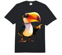 Tucán con Gafas de Sol Selva Sudamérica Tucán Gigante Comfort Colors Adult Heavyweight T-Shirt