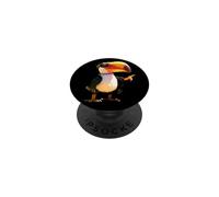 Tucán con Gafas de Sol Selva Sudamérica Tucán Gigante PopSockets PopGrip Adhesivo