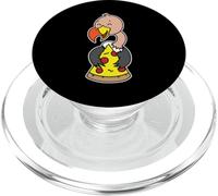 Tucán exótico Loving Pizza PopSockets PopGrip para MagSafe