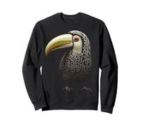 Tucán Mandala Bird Art Animal Retrato Gráfico Tucán Sudadera