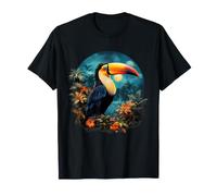 Tucán Pájaro Amantes De Los Animales Puesta del Sol Fauna Camiseta