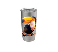 Tucán Selva Sudamérica Tucán Pico Tucanes Tucán Gigante Vaso térmico de acero inoxidable de doble pared