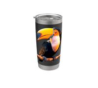 Tucán Selva Sudamérica Tucán Pico Tucanes Tucán Gigante Vaso térmico de acero inoxidable de doble pared