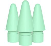 Tucana Puntas de silicona compatibles con Apple iPad Pencil de 1ª y 2ª generación (paquete de 6), color verde