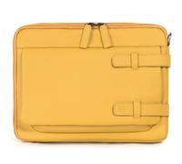 Tucano - Bolsa con Correa de Piel auténtica para iPad y Tablet Amarillo