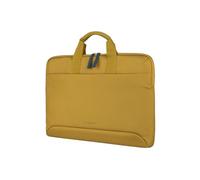 Tucano - Bolsa de nailon para MacBook Pro de 16 pulgadas y PC de 15,6 pulgadas, con acolchado absorbente de golpes y bandolera extraíble, color amarillo