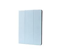 Tucano, Funda para iPad 10.2" (7ª, 8ª, 9ª Generación) y para iPad Air 10.5", Funda Up Plus con Soporte y Porta Apple Pencil, Funda Protectora en PU con Carcasa Semirrígida, Azul Claro