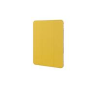 Tucano, Funda para iPad 10ª Generación 10.9" (2022) y para iPad A16 11", Funda Satin con Soporte y Porta Apple Pencil, Funda Protectora Anti-Shock en TPU y Policarbonato, Amarillo Oscuro