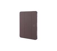 Tucano, Funda para iPad Air 10 y 9" (4ª/5ª Gen), iPad Air 11" M2 (2024) y M3 (2025), Funda Satin con Soporte y Porta Apple Pencil, Funda Protectora Anti-Golpes en TPU y Policarbonato, Violeta