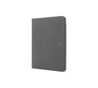 Tucano, Funda Up Plus para iPad Air 11" M2 (2024), M3 (2025), iPad Pro 11" (2ª, 3ª, 4ª Gen), iPad Air 10 y 9" (4ª/5ª Gen), Soporte y Porta Apple Pencil en PU con Carcasa Semirrígida, Gris Oscuro