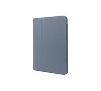 Tucano, Funda Up Plus para iPad Air 11" M2 (2024), M3 (2025), iPad Pro 11" (2ª, 3ª, 4ª Gen), iPad Air 10 y 9" (4ª/5ª Gen), Soporte y Porta Apple Pencil en PU con Carcasa Semirrígida, Azul Claro