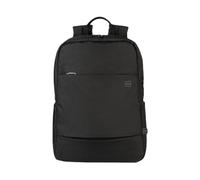 TUCANO - GLOBAL 2 - Mochila para portátil de 15,6 pulgadas y MacBook Pro de 16 pulgadas - Correas acolchadas y ajustables, espalda ergonómica y porche frontal plano - Negro, Negro, 16, Mochila