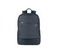 TUCANO - GLOBAL 2 - Mochila para portátil de 15,6" y MacBook Pro de 16" - Correas acolchadas y ajustables, espalda ergonómica y porche frontal plano - Azul