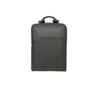 Tucano, Gommo Backpack Mochila Porta PC para Laptop 15.6" y MacBook 16", en Material Goma, Mochila Trabajo con Bolsillo Acolchado, Espalda Transpirable y Banda para Trolley, 29x41x11,5 cm, Negro