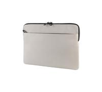 TUCANO - GOMMO - Manga para Ordenador portátil de 14" y MacBook de 14", de Material de Goma - Gris