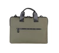 TUCANO - GOMMO - Manga para Ordenador portátil de 14" y MacBook de 14", de Material de Goma - Verde Militar