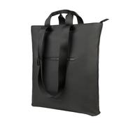 Tucano - Comprador de tela de goma con doble asa para portátiles de hasta 14", para hombres y mujeres, Negro, Laptop 14"