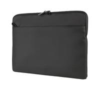 Tucano, Gommo Sleeve, Funda para MacBook Pro 16" y Portátil 15.6", Funda para Ordenador Acolchada en Material Goma Resistente al Agua con Bolsillo para Accesorios y Cremallera Doble, Negro