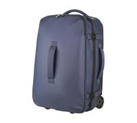 Tucano, Gommo Trolley, Equipaje de Mano 53x39x25 cm, Maleta de Cabina con Porta PC 15.6" y MacBook 16", Trolley en Material Goma Resistente al Agua con Ruedas Silenciosas y Asa Telescópica, Azul
