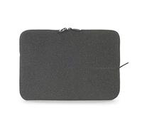 TUCANO Melange - Funda de Neopreno Compatible con MacBook Air/Pro de 13 Pulgadas y Laptop de 12 Pulgadas, 4 mm de Grosor, Antideslizante, antiarañazos, Color Negro