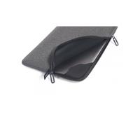 TUCANO Melange - Funda de Neopreno Compatible con MacBook Air/Pro de 13 Pulgadas y Laptop de 12 Pulgadas, 4 mm de Grosor, Antideslizante, antiarañazos, Color Negro