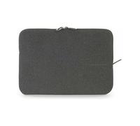 TUCANO Melange - Funda de Neopreno Compatible con MacBook Air/Pro de 13 Pulgadas y Laptop de 12 Pulgadas, 4 mm de Grosor, Antideslizante, antiarañazos, Color Negro