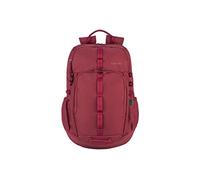 Tucano - Ring mochila compatible con portátiles 15,6" y MacBook Pro 16", con tirantes acolchados. Mochila para hombres y mujeres. Ideal para la oficina, la universidad y los viajes, Burdeos