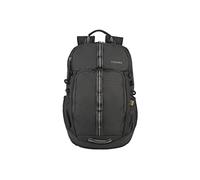 Tucano - Ring mochila compatible con portátiles 15,6" y MacBook Pro 16", con tirantes acolchados. Mochila para hombres y mujeres. Ideal para la oficina, la universidad y los viajes, Negro