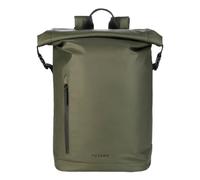 Tucano, Rollo Mochila Porta PC para MacBook 16" y Laptop 15.6" Fabricada con Tejido Reciclado Resistente al Agua, Mochila con Bolsillo Acolchado y Tirantes Ajustables, 30 x 45 x 16 cm, Verde Militar
