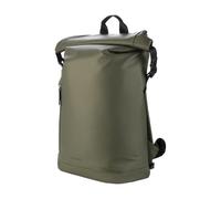 Tucano, Rollo Mochila Porta PC para MacBook 16" y Laptop 15.6" Fabricada con Tejido Reciclado Resistente al Agua, Mochila con Bolsillo Acolchado y Tirantes Ajustables, 30 x 45 x 16 cm, Verde Militar