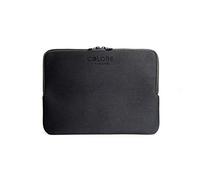 Tucano Second Skin Colore - Funda para portátil de 15.6", color negro, 38.5x26x3 cm