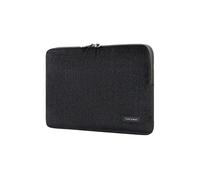 Tucano Second Skin Velluto - Funda para portátil (Terciopelo y Neopreno, 14", Color Negro