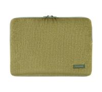 Tucano Second Skin Velluto Notebook Sleeve aus Cord und Neopren 12 Zoll, MacBook Pro 13 Zoll AB 2016, MacBook Air AB 2018 - Oliv