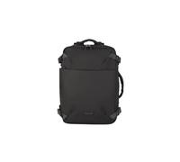 Tucano, Tugò Dry Mochila de Viaje Impermeable y Equipaje de Mano 30x40x18 cm, para Laptop 15.6" y MacBook 16", Mochila Cabina Avión Hombre Mujer con Múltiples Bolsillos, Negro