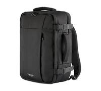 Tucano, Tugò M Mochila de Viaje y Equipaje de Mano 30x40x16 Porta Laptop 15.6" y MacBook 16", Mochila Cabina Avión Hombre y Mujer, Porta AirTag y Bolsillos para Accesorios, Negro