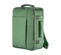 Tucano, Tugò ML Mochila de Viaje y Equipaje de Mano 34x47,5x19 Porta Laptop de hasta 17" y 18", Mochila Cabina Avión Hombre y Mujer, Porta AirTag y Bolsillos para Accesorios, Verde