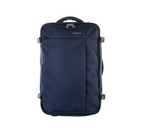 Tucano, Tugò Trolley Maleta Mediana para Bodega 36x63x20 cm, Trolley Mediano con Bolsillos Frontales, Ruedas Silenciosas y Asa Telescópica, 45L, Azul