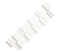TUCANSBP 8 uds/1 Juego de Tira de LED for iluminación Trasera 10 lámparas compatibles for Samsung 55 "TV UE55TU8000 UE55TU7100 UE55TU7000 UN55TU8200 UN55TU7000 UN55TU8000 UE55