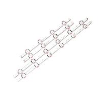 TUCANSBP Tira de LED Compatible for LG 43" V17 Art3 2867 TV 6916L-2867A 43UJ675V 43UJ655V 43UJ670V 43UJ6565 43UJ6525 43LJ614V 43UJ670V 43UJ651V