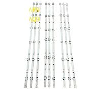 TUCANSBP Tira de LED Compatible for TV LT-55kK890A TV SVV550AW9 AB 55T6863DB 55V5863DA 55UD8400 VES550QNYL-2D-01 02 JL.D55061330-078AS-M 078HS (Color : Kit 9pcs For 1 TV)
