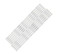 TUCANSBP Tira de LED for iluminación Trasera 10 lámparas compatibles for Philips 55" TV 55pus7304 55pus6704 55PUS7394 55PUS7504 LB-GM3030-GJ0D22555X10AN22-R-1-HLT