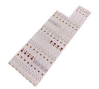 TUCANSBP Tira de retroiluminación LED Compatible for LG 43 "TV CRH-A4330300104L6CNRev1.0 SW43D09L-ZC22AG-02 LED 43UG620V 43UJ620V 4/5 lámpara (Color : 1TV(8pcs))
