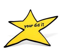 TUCEWP Your Did It Meme - Alfileres de estrella para mochilas, broches esmaltados, pines de estrella de dibujos animados, insignias estéticas, pines de solapa, accesorios divertidos para bolsos,