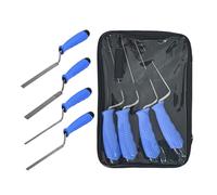 Tuck Pointing Tools - Paleta de acero inoxidable de 4 piezas para lechada, herramienta manual para lechada, yeso y estuco, fácil de trabajar